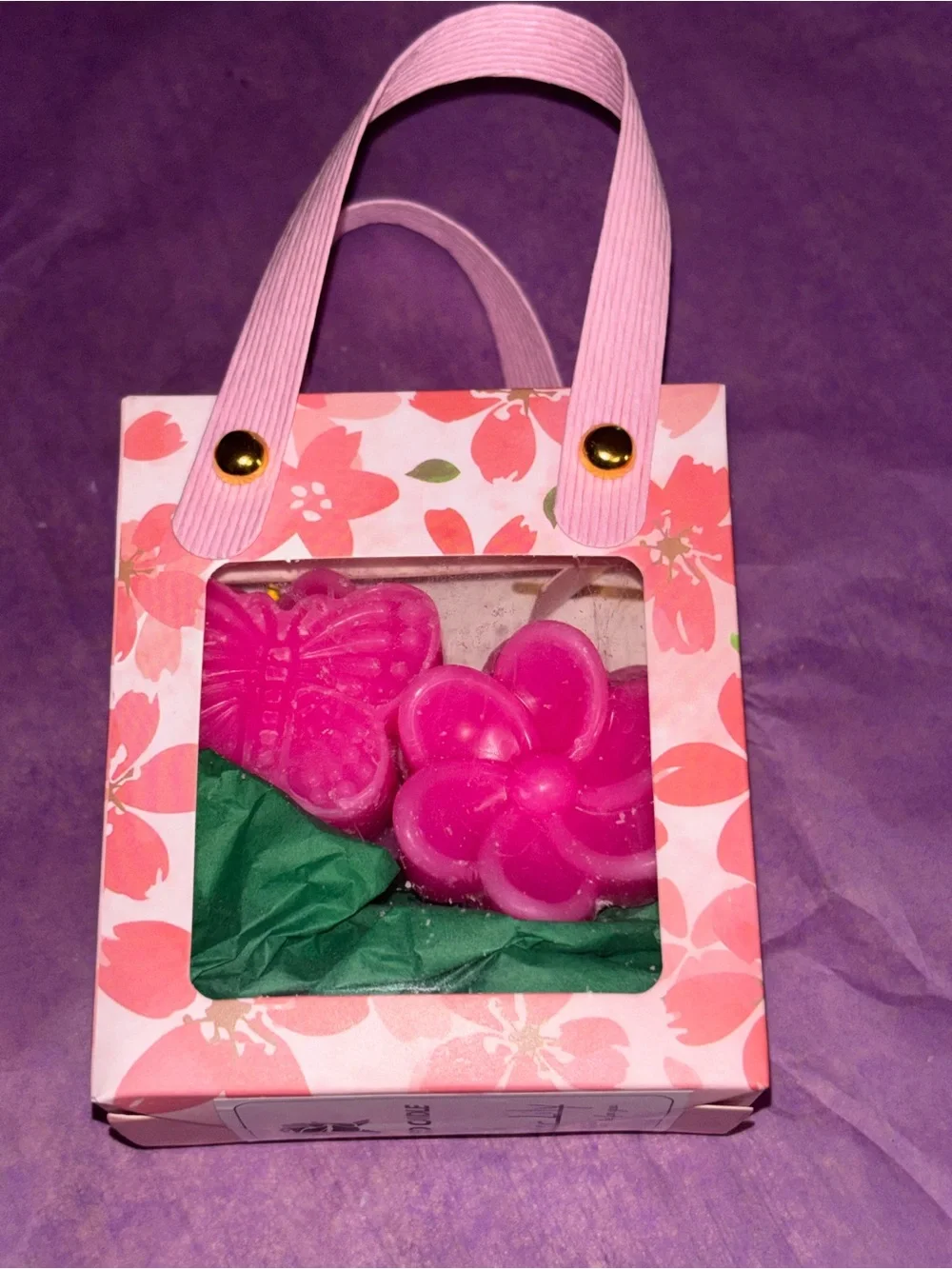 Star Gazing Lily Butterfly Wax Sachet Set for Home Fragrance 2.5 oz
